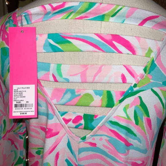 Lilly Pulitzer NWT Ophelia Swing Dress Croc My World PRICE IS FIRM🔥 - Picture 6 of 16